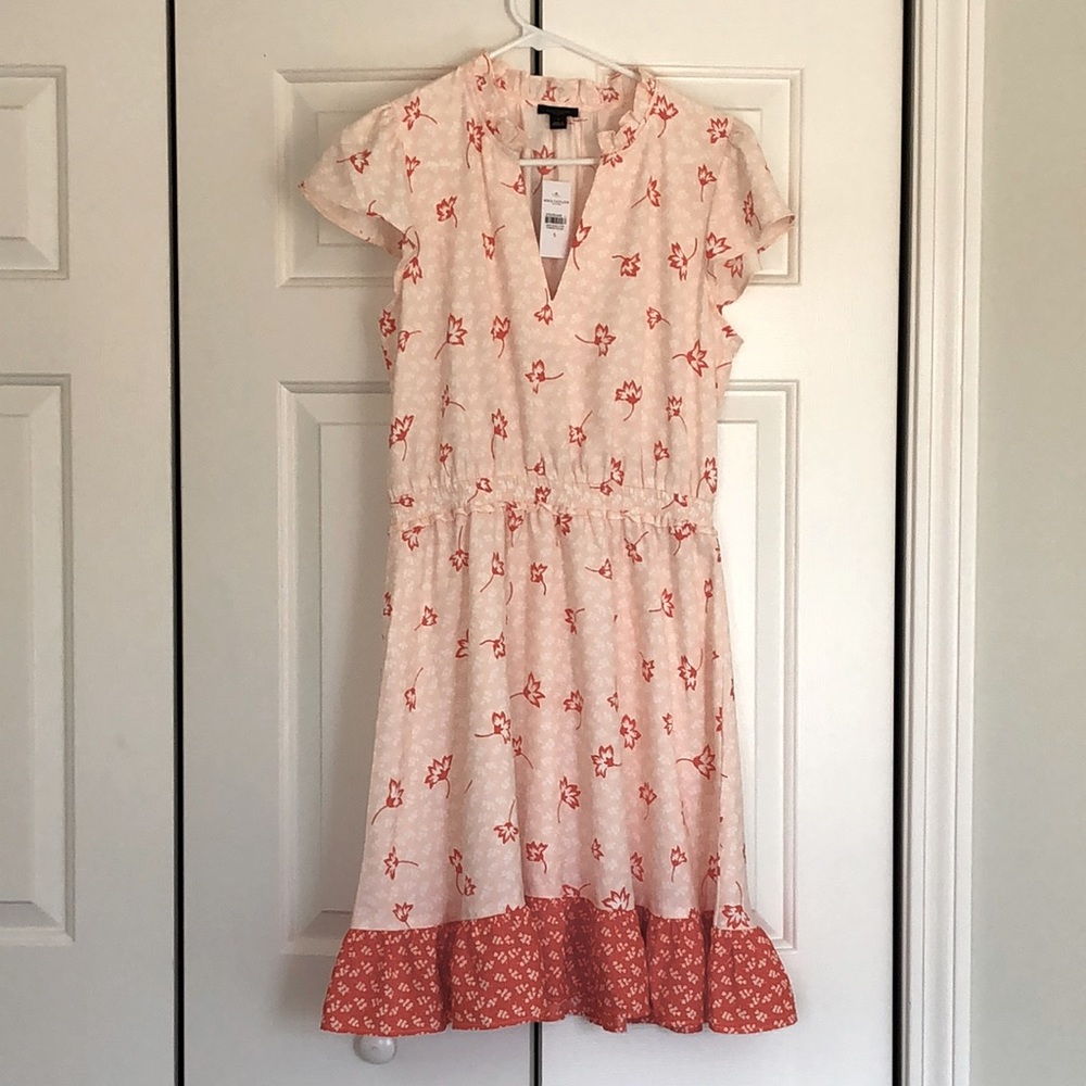 S Ann Taylor cute pink summer dress
